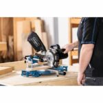 Radial miter saw - SCHEPPACH - HM 185 - 1400 W - Blade Ø 185 mm - Wood - Image 5