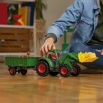 SCHLEICH - Tractor with trailer - 42608 - Farm World range - Image 3