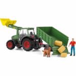 SCHLEICH - Tractor with trailer - 42608 - Farm World range - Image 4