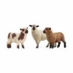 Sheep Trio Figurine, for Children from 3 Years Old, 5 x 19 x 11 cm - Schleich 42660 FARM WORLD - Image 2