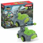 Pierre’s Crashmobile with Mini Creature, Car Set with Fantasy Figure, Schleich 42670 Eldrador Creatures