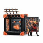 BattleCave Lava Hyena, Arena Expansion, SCHLEICH 42674 Eldrador Creatures, ages 7 - Image 2