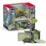 BattleCave Stone Chameleon, Arena Extension, SCHLEICH 42677 Eldrador Creatures, Ages 7 and up