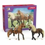 My First Peruvian Paso Horses, 2 Horse Figurines, SCHLEICH 42738 Horse Club, Ages 5 and Up