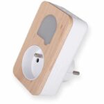 Wireless and battery-free doorbell with integrated socket - SCS SENTINEL - CSF0105 - SONE + Cosy - 25 melodies - Image 2
