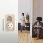 Wireless and battery-free doorbell with integrated socket - SCS SENTINEL - CSF0105 - SONE + Cosy - 25 melodies - Image 4