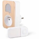 Wireless and battery-free doorbell with integrated socket - SCS SENTINEL - CSF0105 - SONE + Cosy - 25 melodies - Image 6