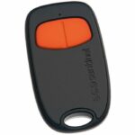 2-channel remote control - SCS SENTINEL - SimplyControl - Orange, range 40m, frequency 433.92 MHz, CR2032 lithium battery included - Image 2