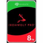SEAGATE - IRONWOLF PRO - Internal hard drive - 8TB - SATA 6 Gbits/s - 7200RPM (ST8000NT001)