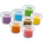 Ecological giant modeling dough kit (7x90 g with tools)