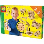 SES CREATIVE Kit for the Young Cabinetmaker - Toy Building Set - Wood