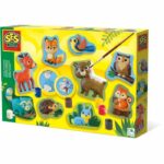 Casting and painting – Forest animals – SES CREATIVE – Made from recycled plastic