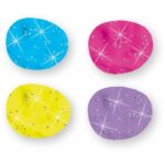 Feel good modeling clay - Glittery (4x90gr) - SES CREATIVE - Image 2