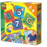 I learn the alphabet with modeling clay - Educational game - SES CREATIVE - Familiarize yourself with the alphabet while having fun.