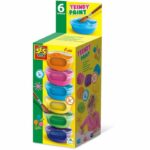 Gouache trendy (6x45ml) - SES CREATIVE - Bright and opaque colors, 6 great colors.