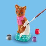 Casting and painting - Cat - Creative hobbies - SES CREATIVE - To make cats with 6 colors of paint. - Image 3