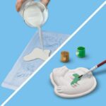 2 in 1 Dinosaurs - Molding, painting and scratching - Creative hobbies - SES CREATIVE - Mold, paint and scratch dinosaurs. - Image 3