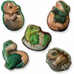 2 in 1 Dinosaurs - Molding, painting and scratching - Creative hobbies - SES CREATIVE - Mold, paint and scratch dinosaurs. - Image 4