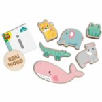 SES CREATIVE - Wooden animals to balance and stack - Image 2