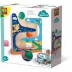 Wooden ball circuit - Crocodile - SES CREATIVE