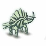 Glow in the Dark Wooden Dinosaur - Craft Kit - SES CREATIVE - Make your own glow in the dark dinosaur. - Image 3