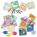 SES CREATIVE - My first - 3 in 1 Finger painting, coloring and sticker shapes - Image 2