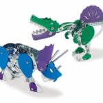 Metal dinosaurs construction kit - triceratops and spinosaurus - Image 2