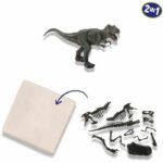 2 in 1 Dinosaur and Skeleton Dig - T-rex - SES CREATIVE - Image 4
