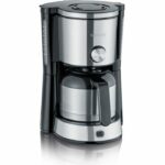 Severin Ka4845 Cafetiere Filter TypesWitch isothermal, aroma selector, 8 cups, capacity: 1 l, power: 1,000 W, stainless steel/black