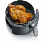 SEVERIN FR2445 XXL hot air multi-cooker: 5L - Oil-free fryer - 8 programs - adjustable thermostat - LED display - black / i – Bild 4