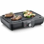 Electric table barbecue - SEVERIN - PG8556 - Plancha grill with ribbed non-stick plate – Bild 4