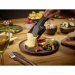 Raclette Grill - SEVERIN - RG2360 - 4 people - Compact - Plate 24 x 24 cm - Includes 4 pans and spatulas - Black – Bild 2