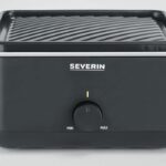 Raclette Grill - SEVERIN - RG2360 - 4 people - Compact - Plate 24 x 24 cm - Includes 4 pans and spatulas - Black – Bild 4