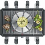 Raclette-Fondue combination - SEVERIN - RG2347 - 8 people - Fondue pot with 8 forks and 8 spatulas - Black - Image 4