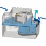Condensate lifting pump - SFA - Sanicondens Eco V02 - Boiler / Air conditioning - 45 dBA - 2 inlets - Image 3