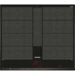 Induction hob - SIEMENS - IQ700 - 4 burners - 60 cm - Black - Dual LightSlider