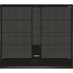 Induction hob - SIEMENS - IQ700 - 4 burners - 60 cm - Black - Dual LightSlider - Image 6