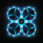 FLASHING DRONE - Mini drone with LED - FLYBOTIC - Classic remote control + wrist movement remote control - Looping 360 - Image 3