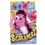 Smoby - Screamerz - Fun interactive plush toy - Rabbit - 27 cm - Noises when shaken or pressing the button - Image 3