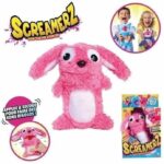Smoby - Screamerz - Fun interactive plush toy - Rabbit - 27 cm - Noises when shaken or pressing the button - Image 4