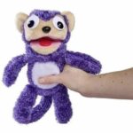 Smoby - Screamerz - Fun interactive plush toy - Monkey - 28 cm - Noises when shaken or pressing the button - Image 2