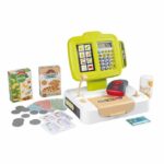 Smoby - Cash register - 30 accessories included - Calculator and Scanner with sound and light - Made in France - From 3 years old