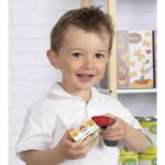 Smoby - Cash register - 30 accessories included - Calculator and Scanner with sound and light - Made in France - From 3 years old - Image 4