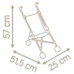Baby Nurse stroller for baby dolls up to 42cm - Smoby – Bild 4