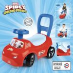 Smoby - 2 in 1 child car carrier - Spidey - Underseat storage + horn - From 10 months - Made in France - Image 2