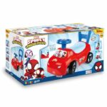 Smoby - 2 in 1 child car carrier - Spidey - Underseat storage + horn - From 10 months - Made in France - Image 6