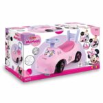 Smoby - 2 in 1 child car carrier - Minnie - Storage under the saddle + horn - From 10 months - Made in France - Image 6