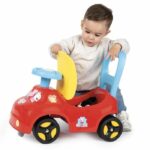 Smoby - 2 in 1 child car carrier - Peppa Pig - Storage under the saddle + horn - From 10 months - Made in France - Image 3