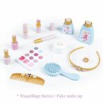 Smoby - Disney Princess - Easy to carry beauty case - 13 accessories included: hairdressing, nail care, makeup - Fabricatio – Bild 3