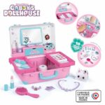 Smoby - Gabby and the Magic House - Easy to carry beauty case - 13 accessories included: hairdressing, nail care, makeup -